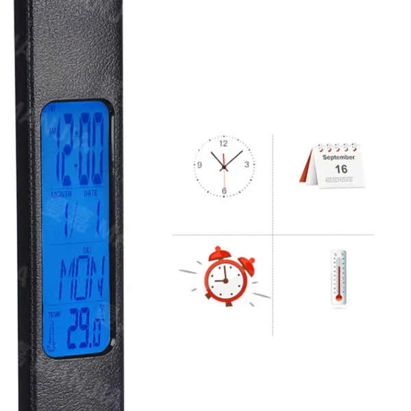 Lamp Plus 3 in 1 Lamp With Phone Charger, Clock And Thermostat - Image 10