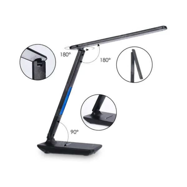 Lamp Plus 3 in 1 Lamp With Phone Charger, Clock And Thermostat - Image 11