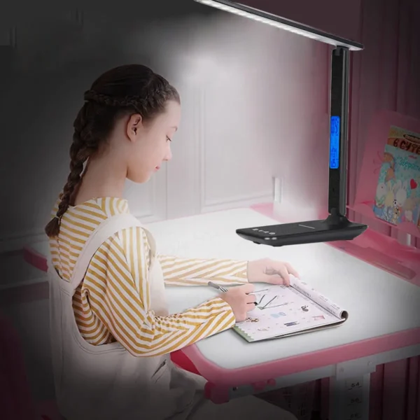 Lamp Plus 3 in 1 Lamp With Phone Charger, Clock And Thermostat - Image 13