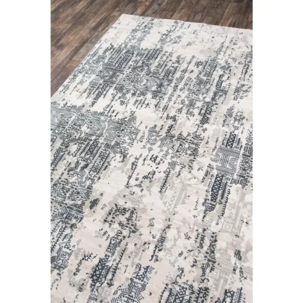 Traditional Rectangle Area Rug, Grey, 1'10" x 2'10" - Image 7