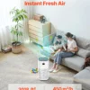2018 ft/h Air Purifier H13 HEPA Smart Air Purifier for Home & Office