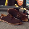 Casual Shoes Nubuck Leather Men's Shoes Single Shoes Suede Large Size - Image 6