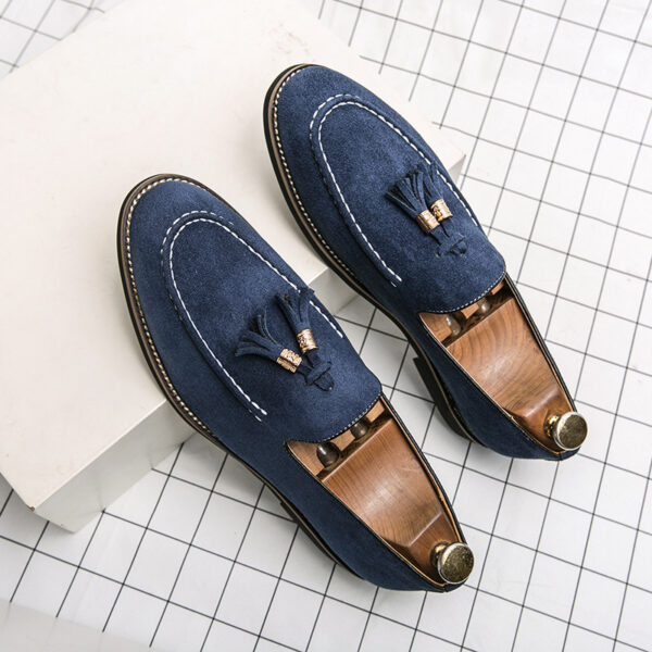 Men's Matte Leather Fashion Shoes - Image 7