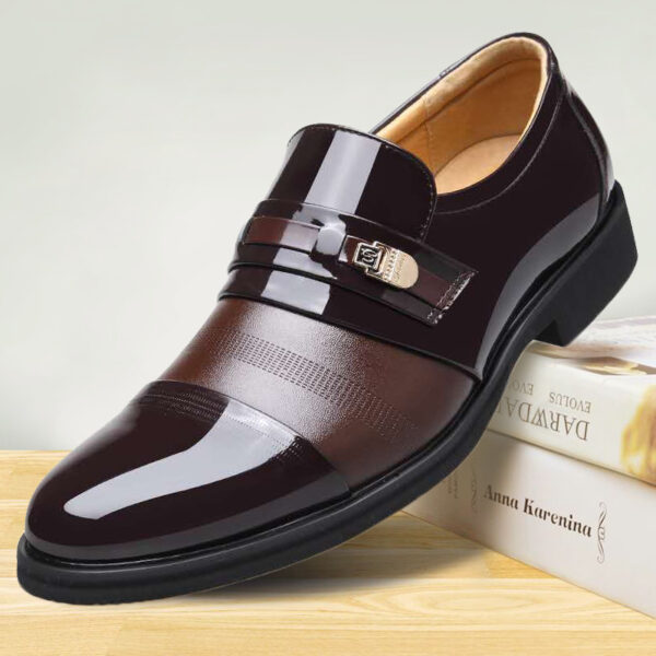 Men's formal business leather shoes - Image 4