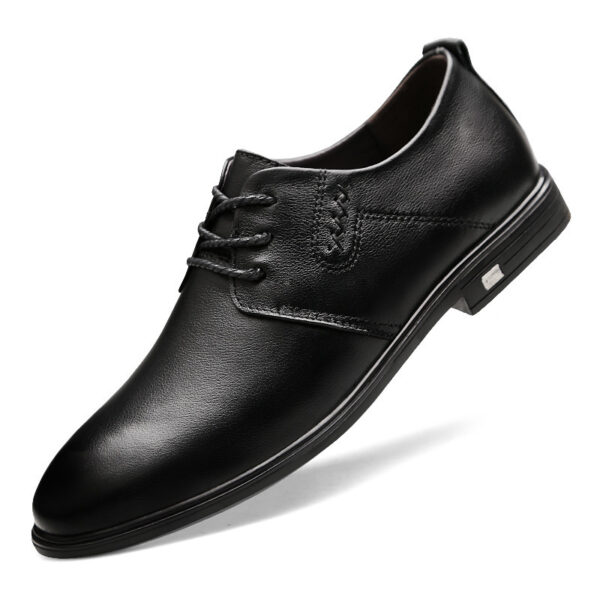 Soft leather soft sole comfortable men's leather shoes - Image 2
