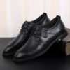 Soft leather soft sole comfortable men's leather shoes - Image 3