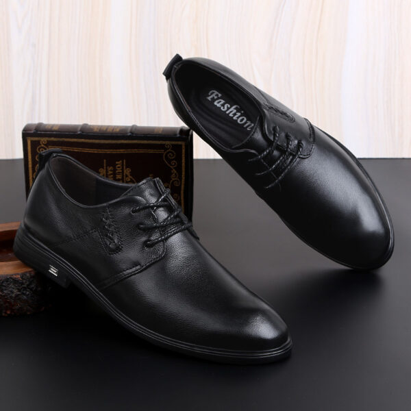 Soft leather soft sole comfortable men's leather shoes - Image 5