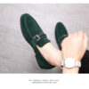 Spring Men's Matte Leather Shoes - Image 7