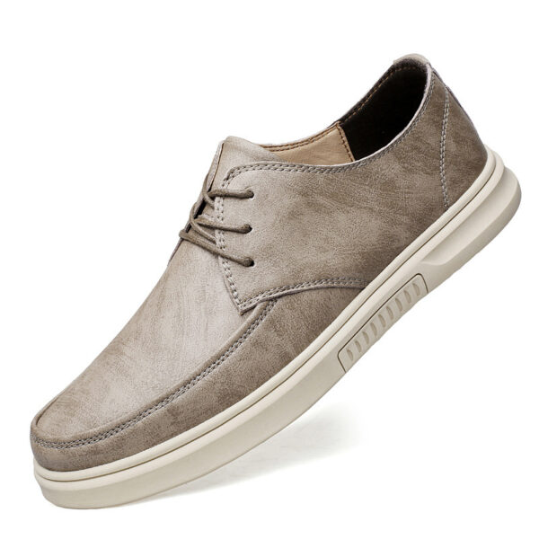 Men's Leather Leather Casual Versatile Single-layer Shoes - Image 2