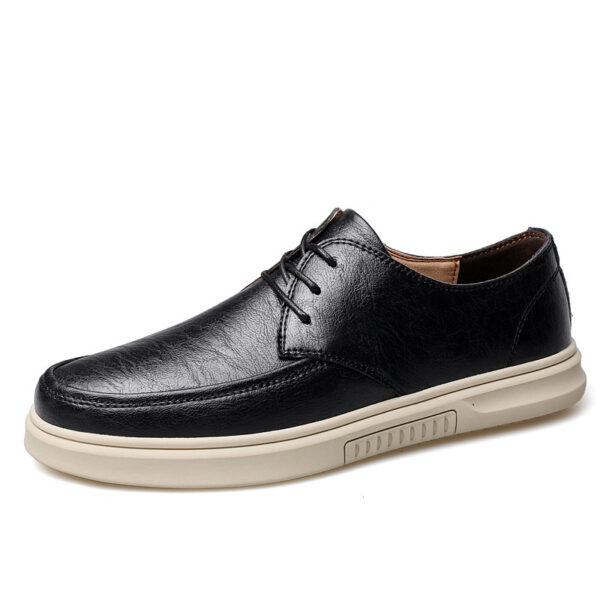Men's Leather Leather Casual Versatile Single-layer Shoes - Image 6