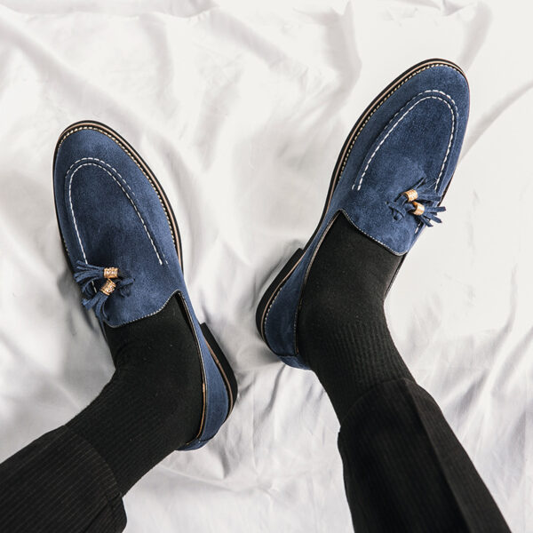 Men's Matte Leather Fashion Shoes - Image 3