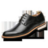 Breathable Casual Men's Leather Shoes - Image 2