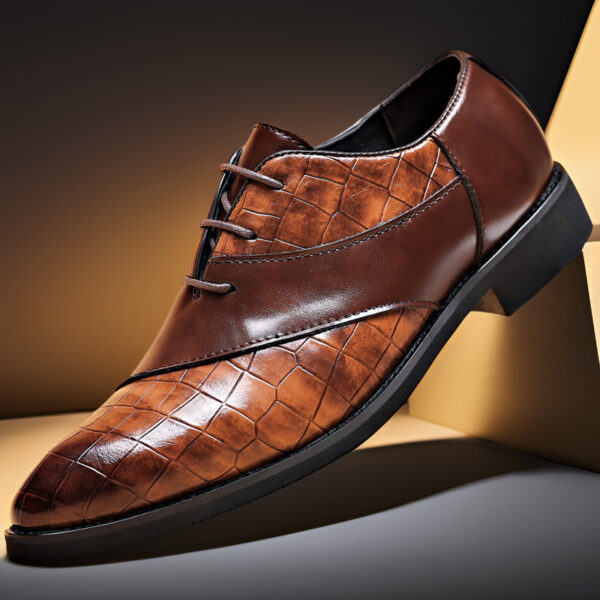 New Casual Shoes Business Formal Men's Leather Shoes - Image 2