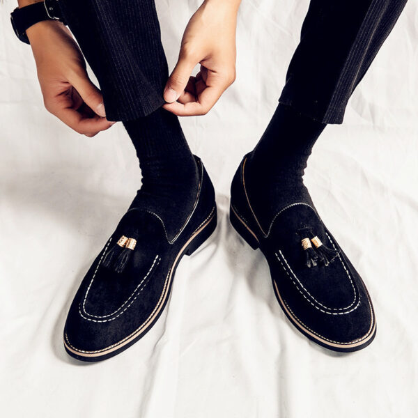 Men's Matte Leather Fashion Shoes - Image 2