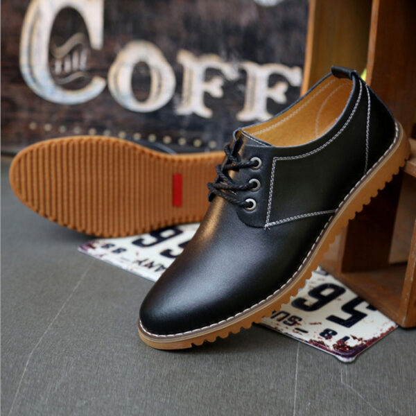 Men's Casual Leather Shoes Genuine Leather Plus Size - Image 6