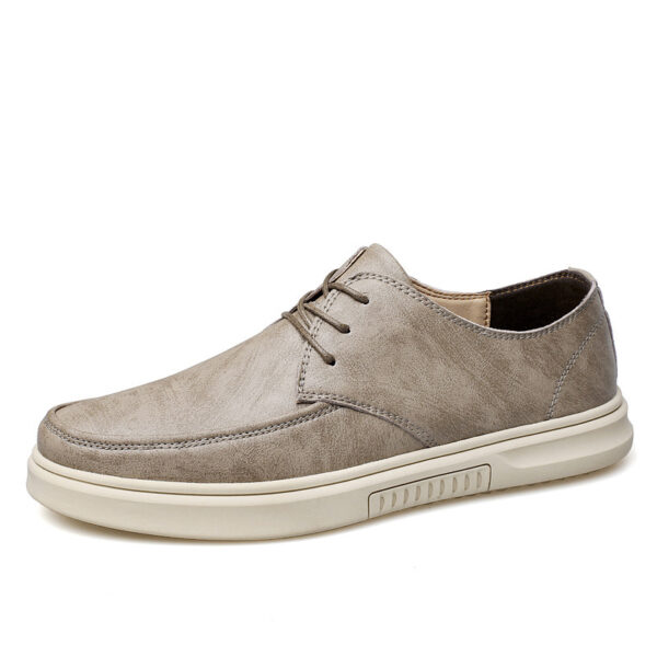 Men's Leather Leather Casual Versatile Single-layer Shoes - Image 8