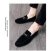 Spring Men's Matte Leather Shoes - Image 8