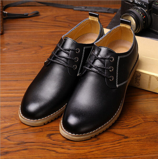 Men's Casual Leather Shoes Genuine Leather Plus Size - Image 5