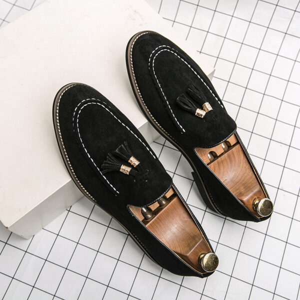 Men's Matte Leather Fashion Shoes - Image 6