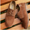 Casual Shoes Nubuck Leather Men's Shoes Single Shoes Suede Large Size - Image 10