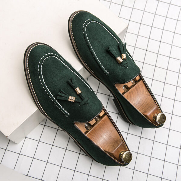 Men's Matte Leather Fashion Shoes - Image 8