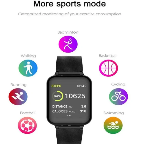 Smart Fit Total Wellness And Sports Activity Watch - Image 3