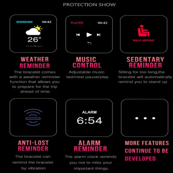 Smart Fit Total Wellness And Sports Activity Watch - Image 11