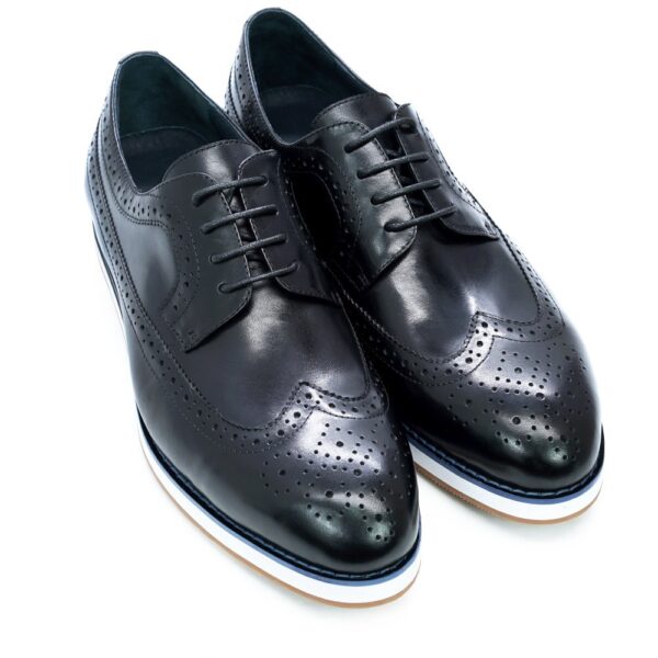European And American Casual Business Flat Leather Shoes Leather Men's Shoes - Image 2