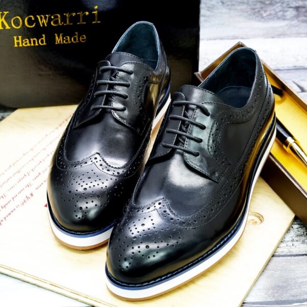 European And American Casual Business Flat Leather Shoes Leather Men's Shoes - Image 6