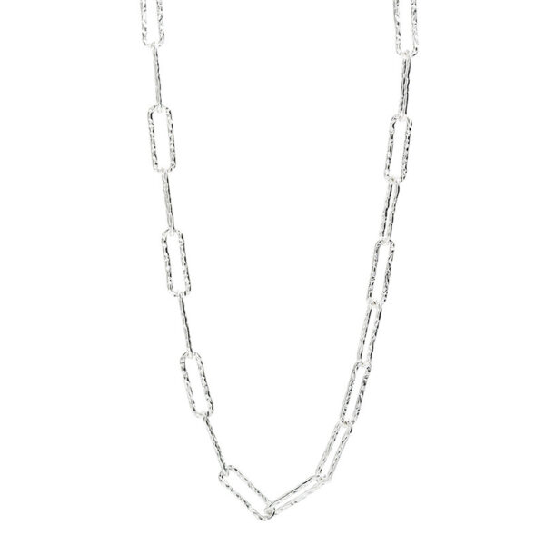 New Women's Niche Design S925 Silver Geometric Ring Necklace Trendy Jewelry Party Birthday Gift - Image 6