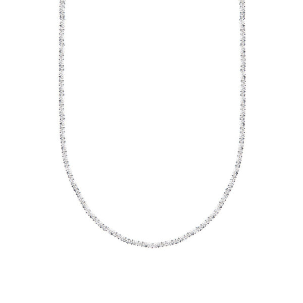 New Women's Niche Design S925 Silver Geometric Ring Necklace Trendy Jewelry Party Birthday Gift - Image 7