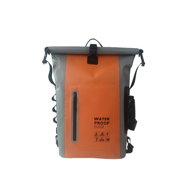 PVC Backpack Outdoor Sports Waterproof Bag Mountaineering Camping - Image 8