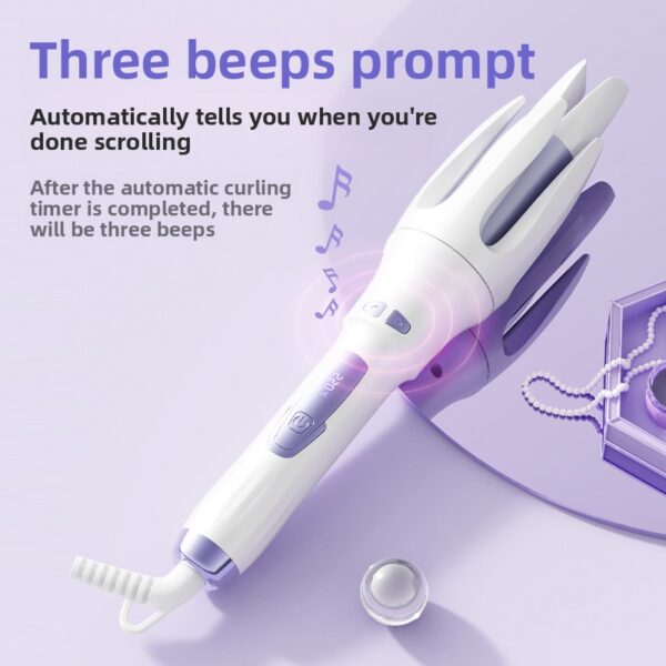 Automatic Curling Wand, Hair-Friendly Electric - Image 2