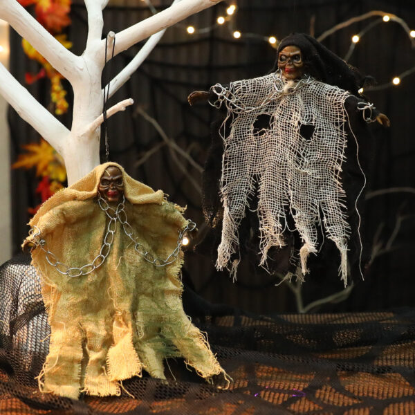 Halloween Glowing Skeleton Hanging Ghost - Image 2