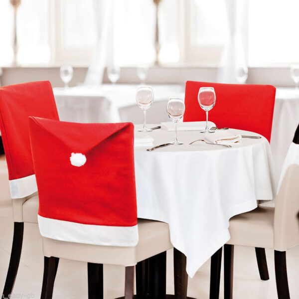 High quality Christmas Chairs Set Christmas goods table decorated Christmas hat in large quantities - Image 7