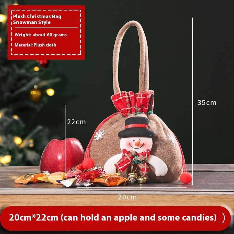 Christmas Children Gift Bag Christmas Eve Candy Bag Christmas Candy Packaging Gift Bag - Image 9