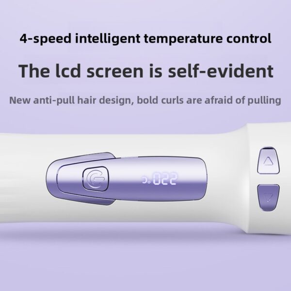 Automatic Curling Wand, Hair-Friendly Electric - Image 4