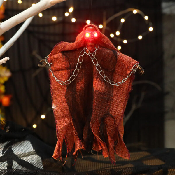 Halloween Glowing Skeleton Hanging Ghost - Image 3