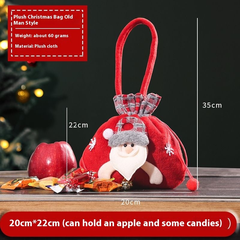 Christmas Children Gift Bag Christmas Eve Candy Bag Christmas Candy Packaging Gift Bag - Image 5