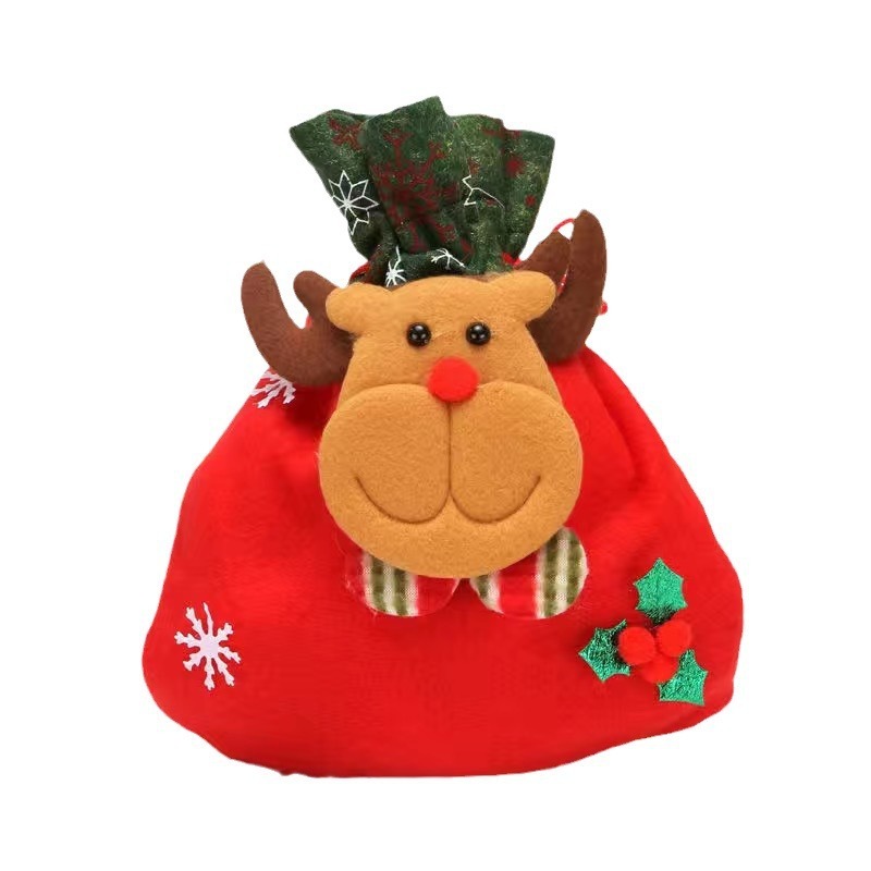 Christmas Children Gift Bag Christmas Eve Candy Bag Christmas Candy Packaging Gift Bag - Image 2