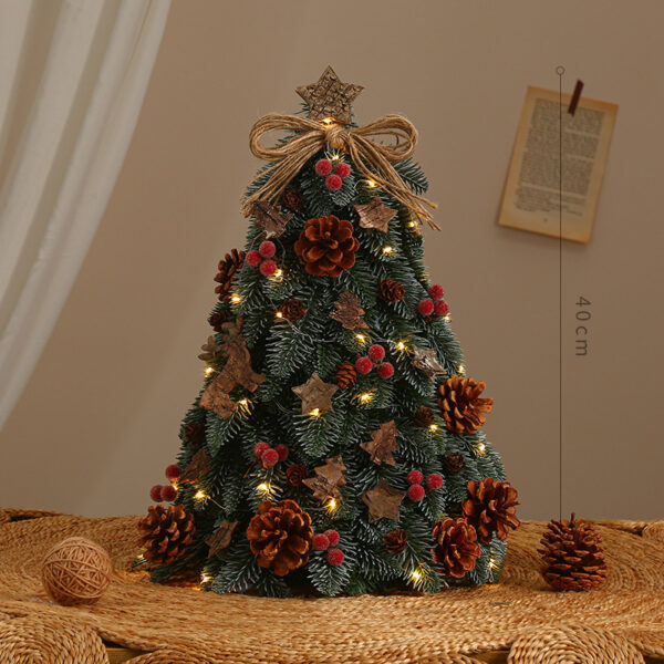 Christmas Decoration Encryption Christmas Tree With Lights - Image 2