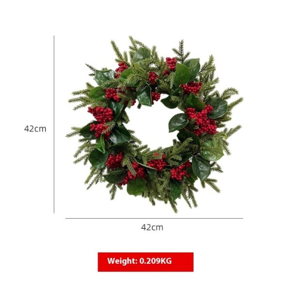Christmas Chinese Hawthorn Garland Front Door Ornaments - Image 4