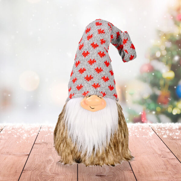 Christmas Decoration Christmas Knitted Hat Doll Ornaments - Image 3