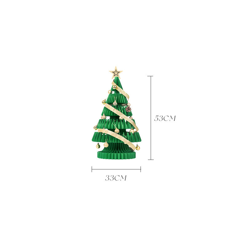 Origami Christmas Tree Decoration Creative Ornaments - Image 2