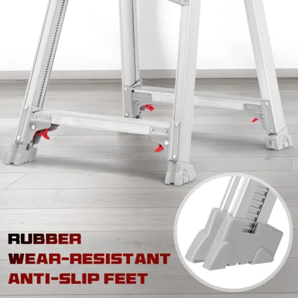 Ladder, A Frame 3 Step Extension Feet Ladder, Multi Position Ladder ...